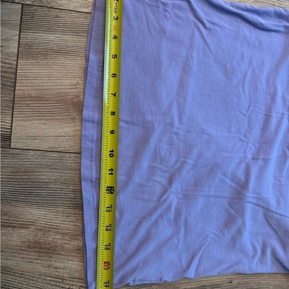 Adidas Girls' Small T-Shirt Cotton Purple Short Sleeve - Picture 3 of 8